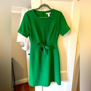 London Times kelly green dress